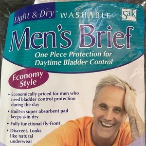 8 - Salk washable daytime bladder control briefs